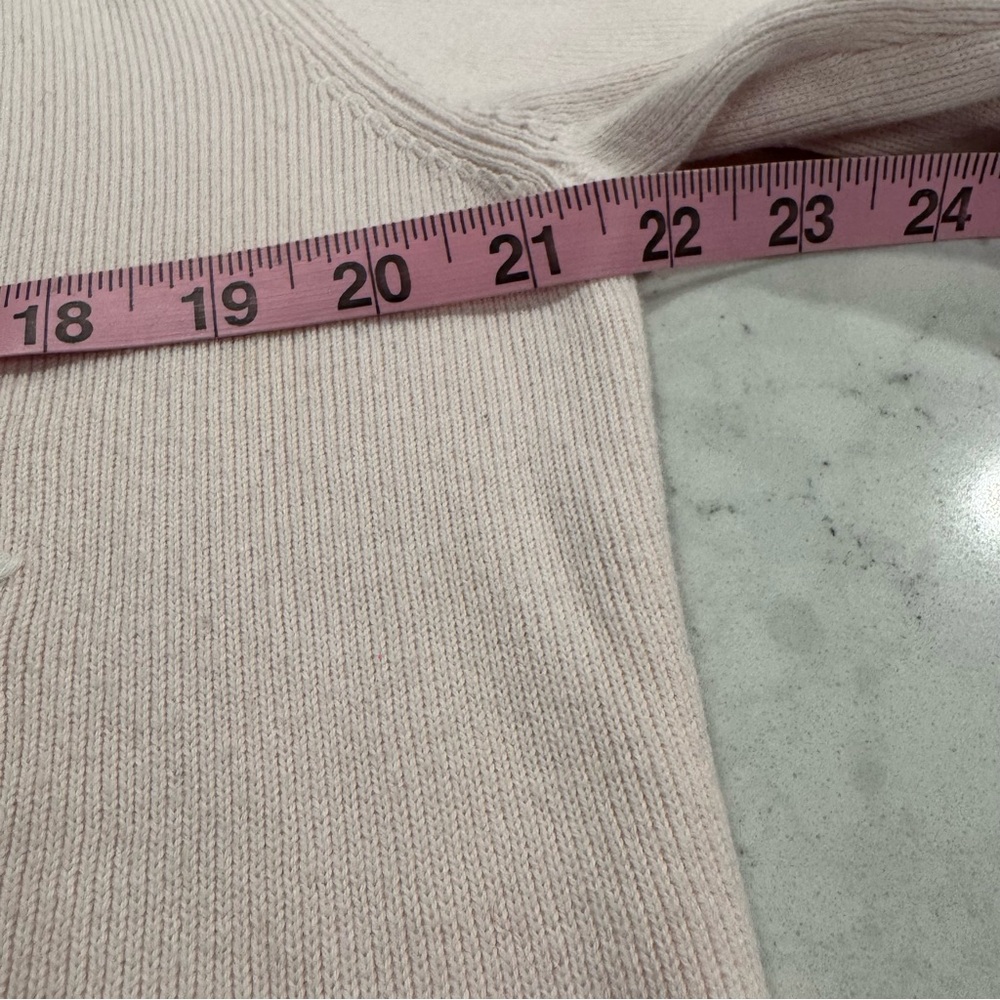 VINTAGE Crystal Kobe Pink Floral Embroidered Cardigan Sweater Buttons Women’s L - Picture 11 of 13